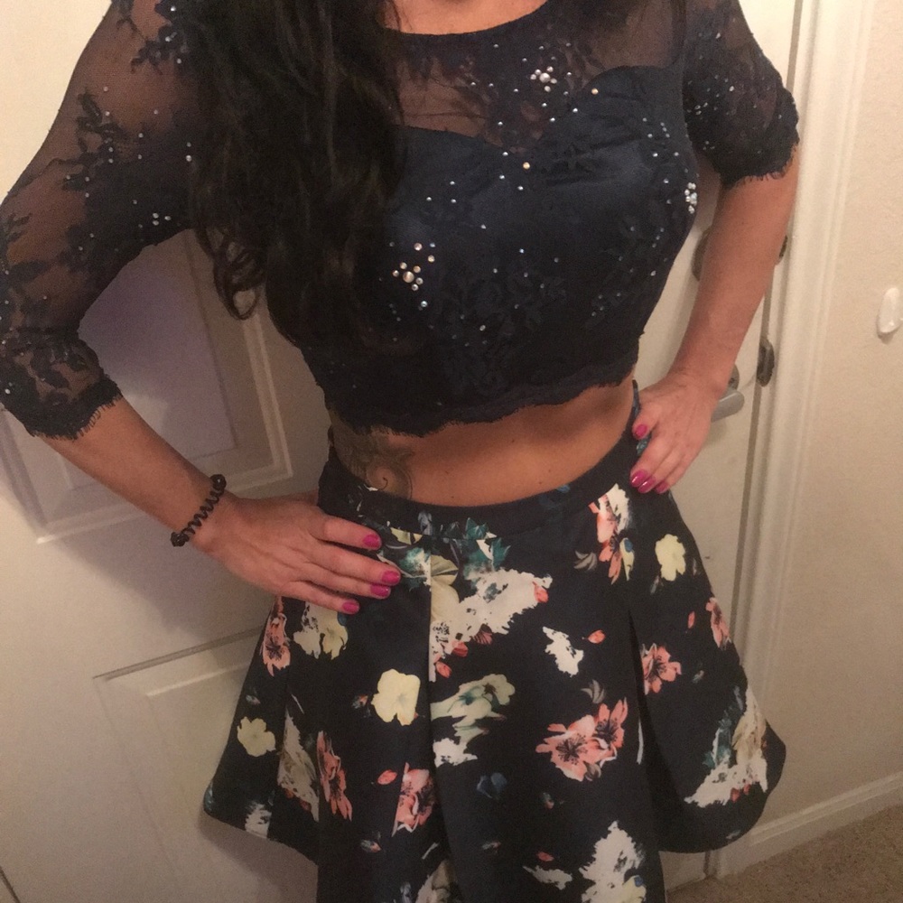 2 piece dress